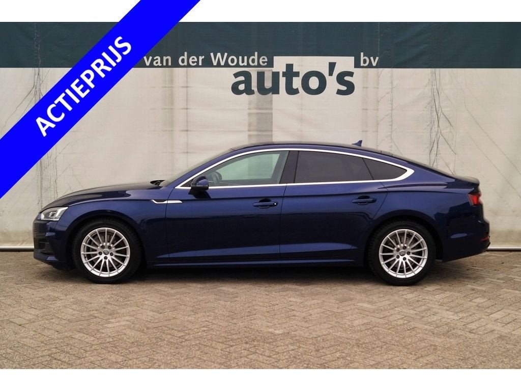 Audi A5 Sportback 35 TDI 150pk S-tronic Pro Line -LEER-XENON, 1490 kg, Gebruikt, Euro 6, 4 cilinders