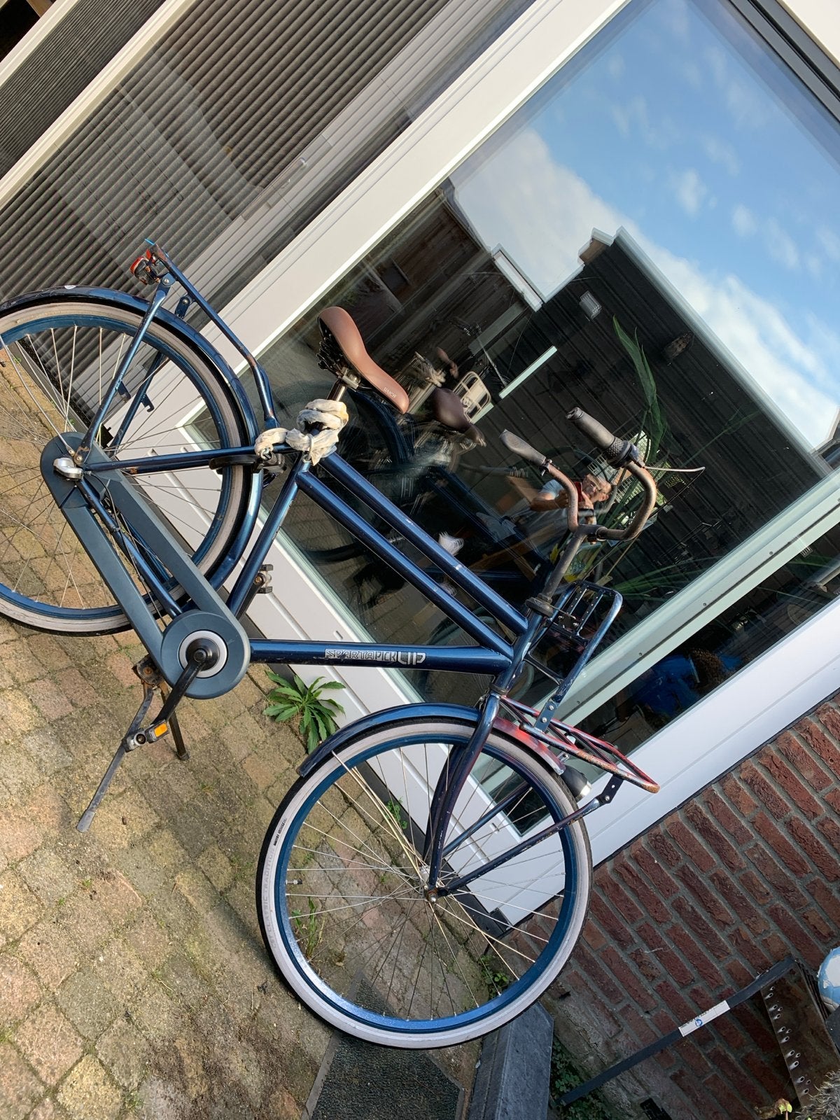 Loop en sloop Sparta Pick-up fiets - Blauw, Ophalen, Terugtraprem, Sparta, Gebruikt
