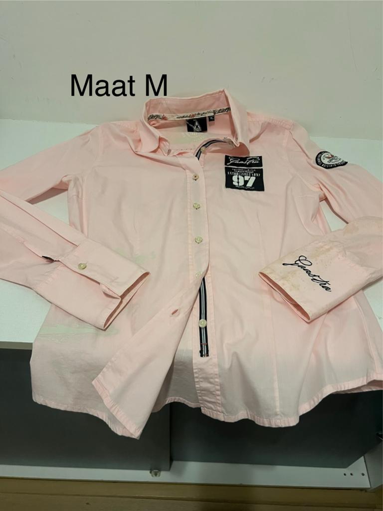 Gaastra overhemd maat  m, Ophalen of Verzenden, Zo goed als nieuw, Maat 38/40 (M), Roze