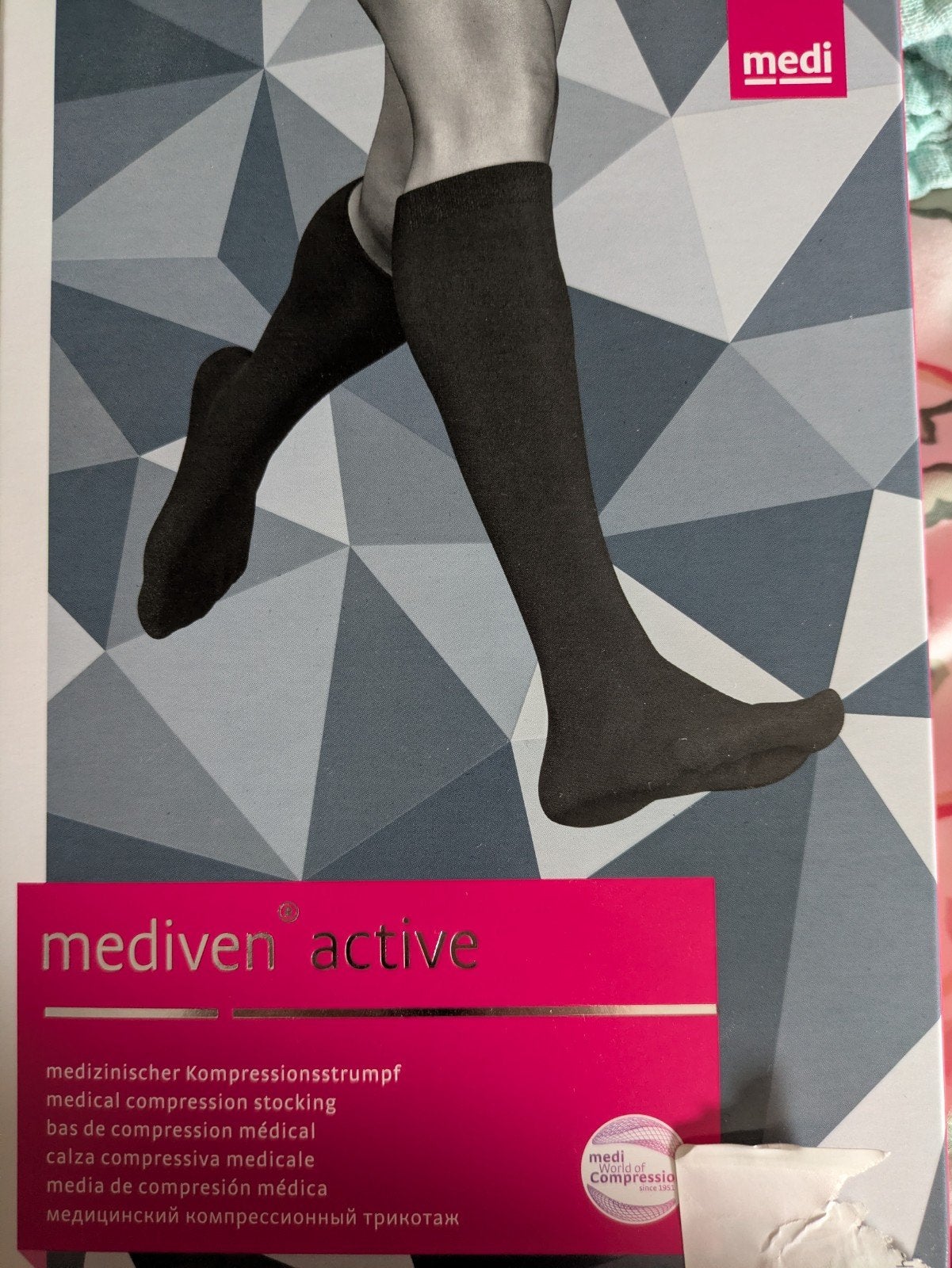 Mediven Active compressie kousen marine/navy blauw NIEUW, Kleding | Heren, Sokken en Kousen, Blauw, Nieuw, Ophalen of Verzenden