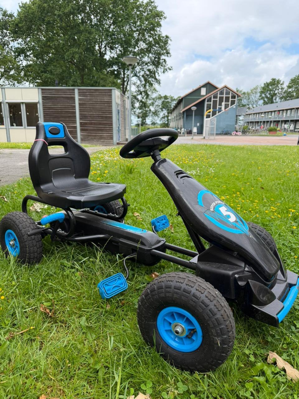 Mooie Skelter / Go-Kart (Zwart-Blauw) – Goede staat!, Ophalen, Zo goed als nieuw, Overige merken