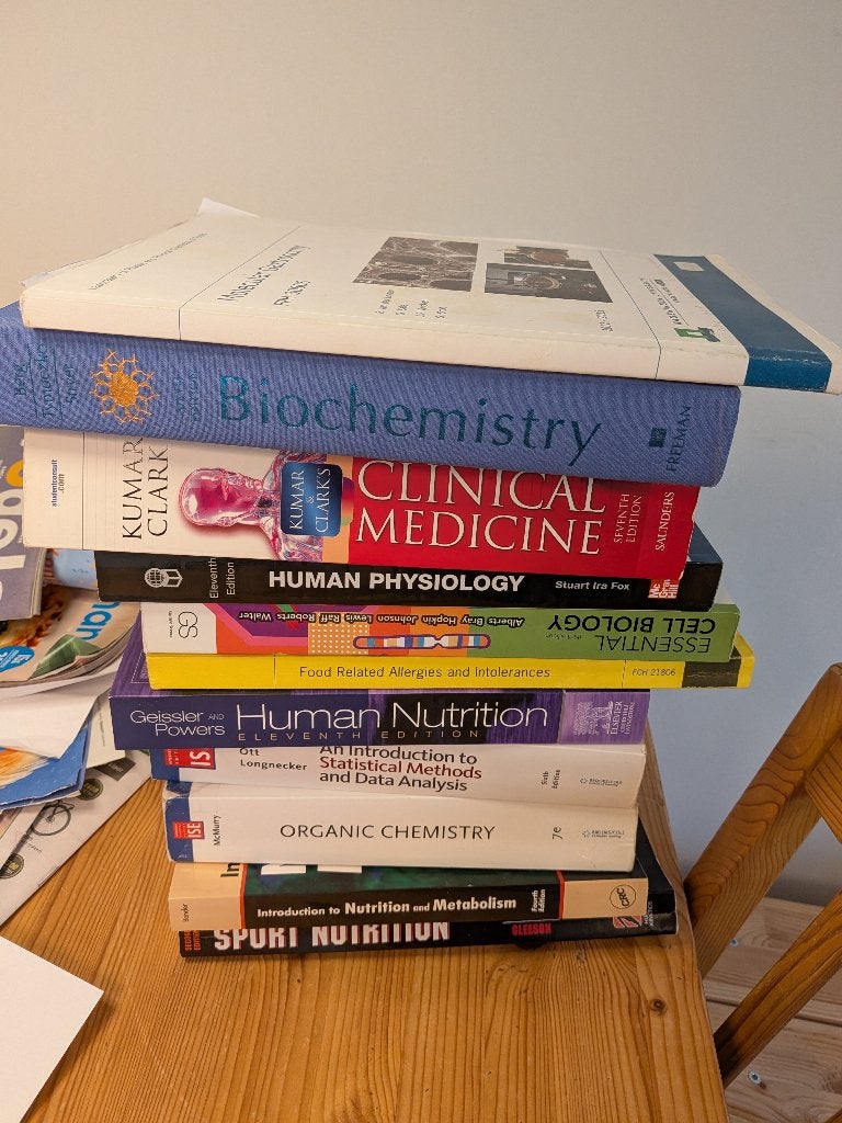 Oude studieboeken, Boeken, Ophalen, Gelezen, Natuurwetenschap