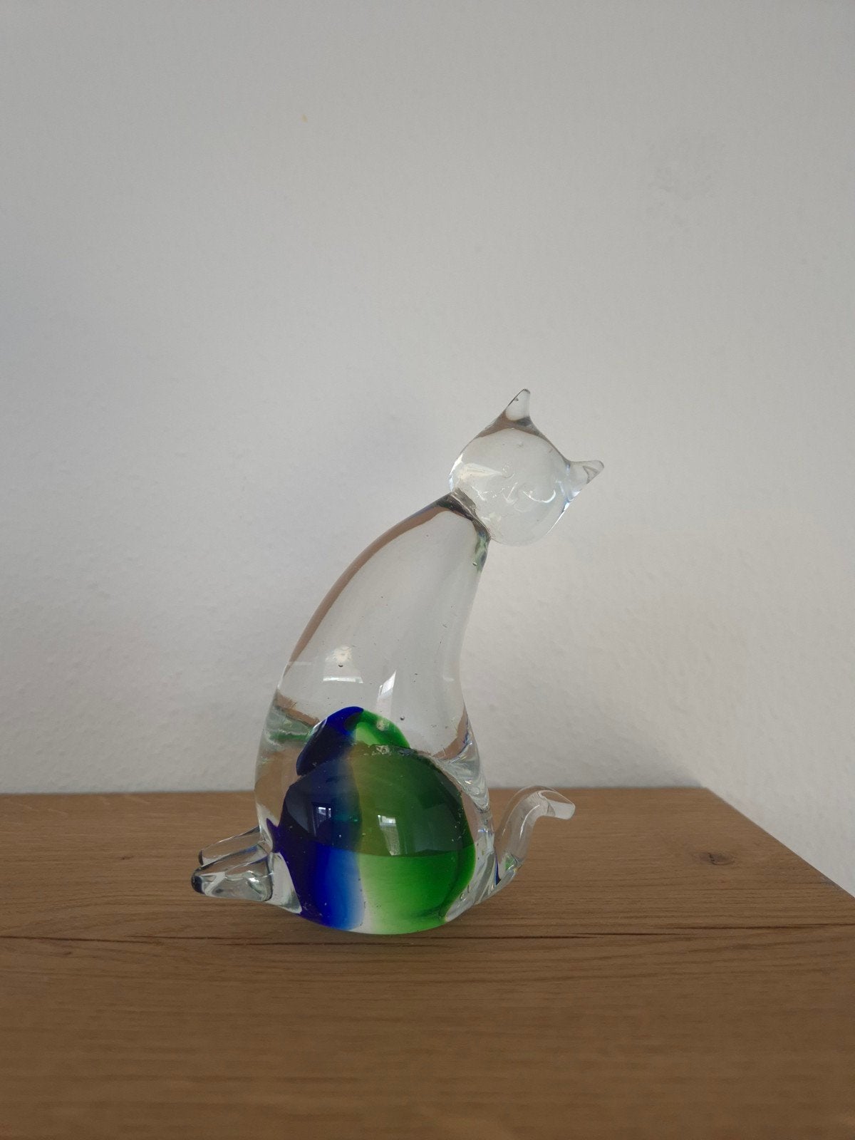 Murano glazen kat., Antiek en Kunst, Ophalen of Verzenden