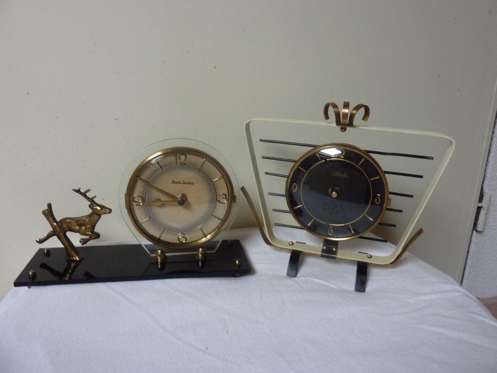 2 klokjes jaren 60 /70, Ophalen of Verzenden, Gebruikt