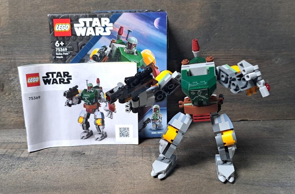 Lego Star Wars set 75369. Boba Fett Mech, Ophalen of Verzenden, Zo goed als nieuw, Lego