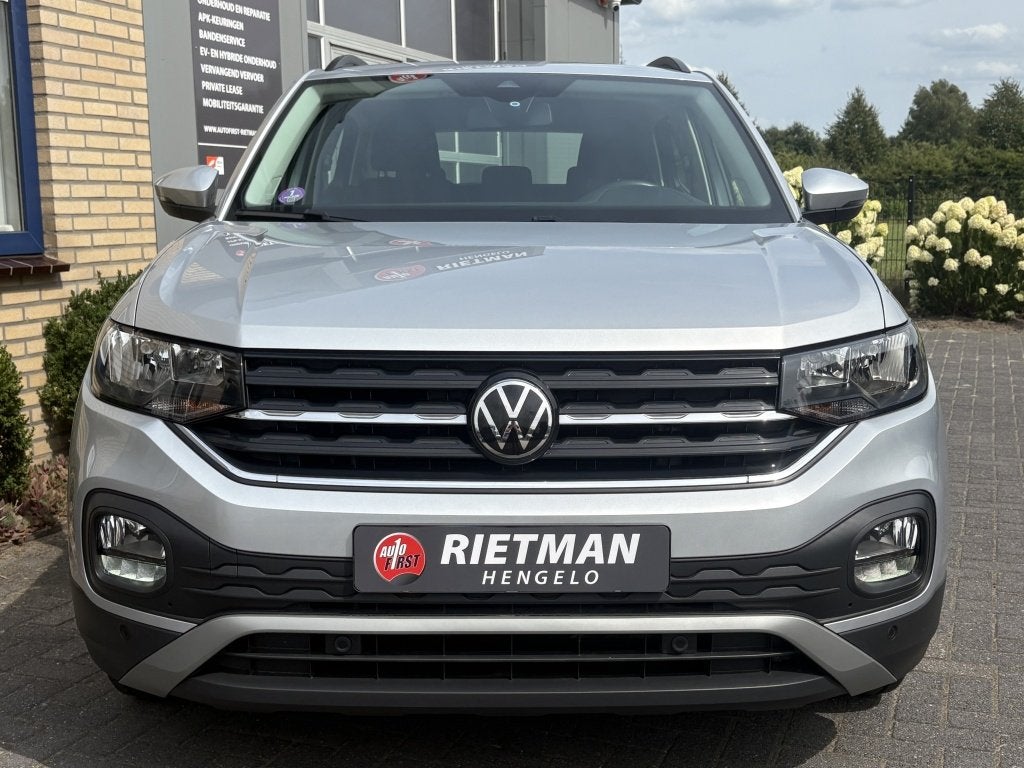 Volkswagen T-Cross 1.0 TSI Life CARPLAY-NAVI-CRUISE-ALL SEAS, Dealer onderhouden, T-Cross, Gebruikt, Euro 6
