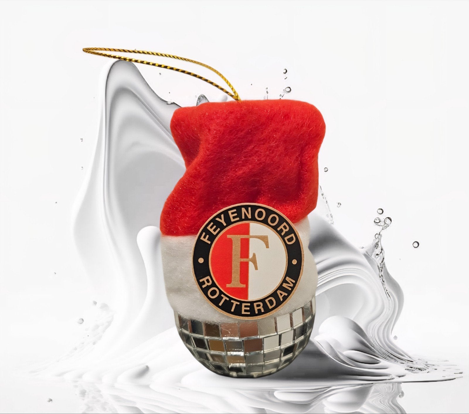 Feyenoord Kerstballen 4x, Ophalen of Verzenden