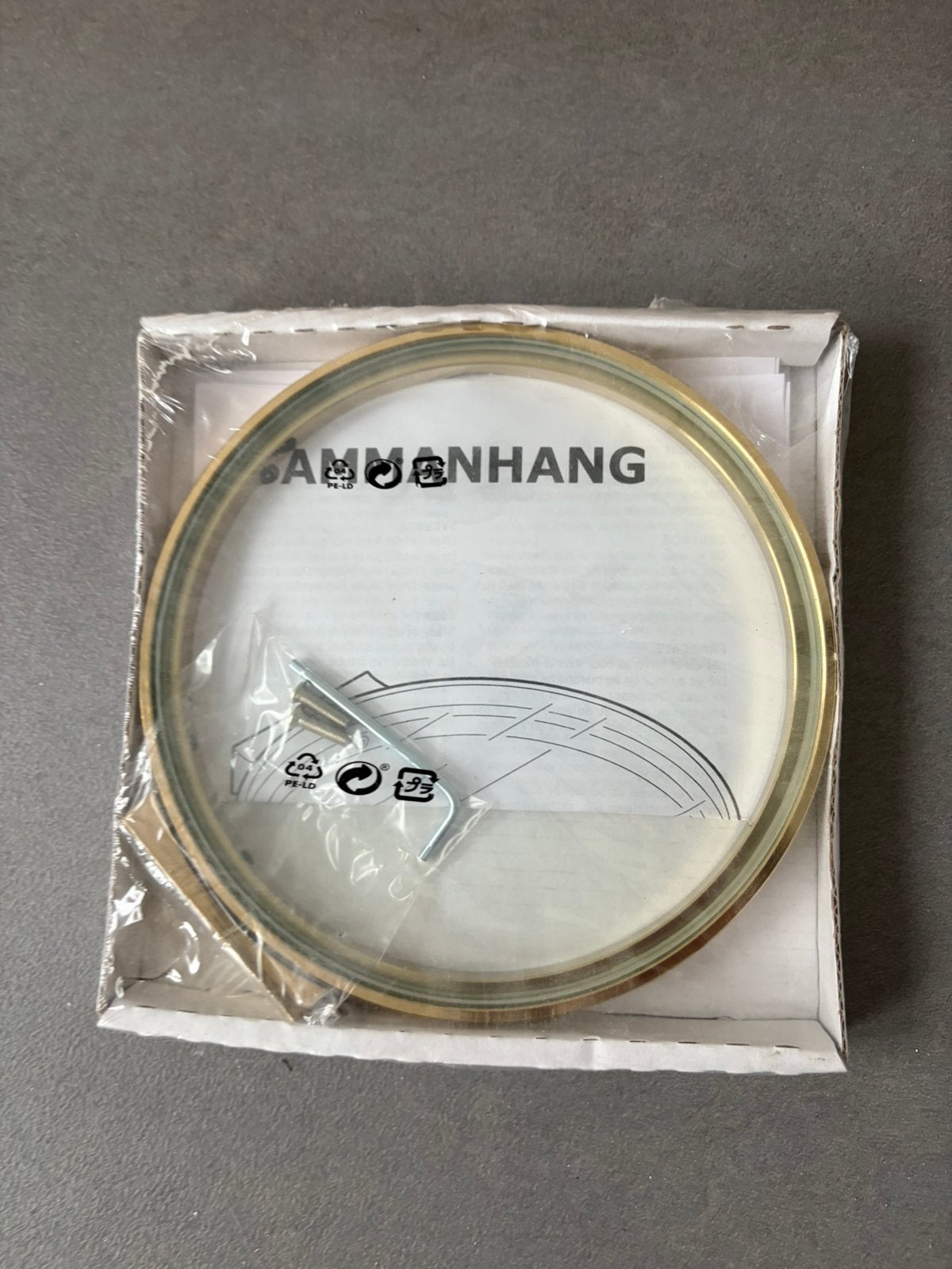 Ikea sammanhang glas met goud, Ophalen of Verzenden, Nieuw