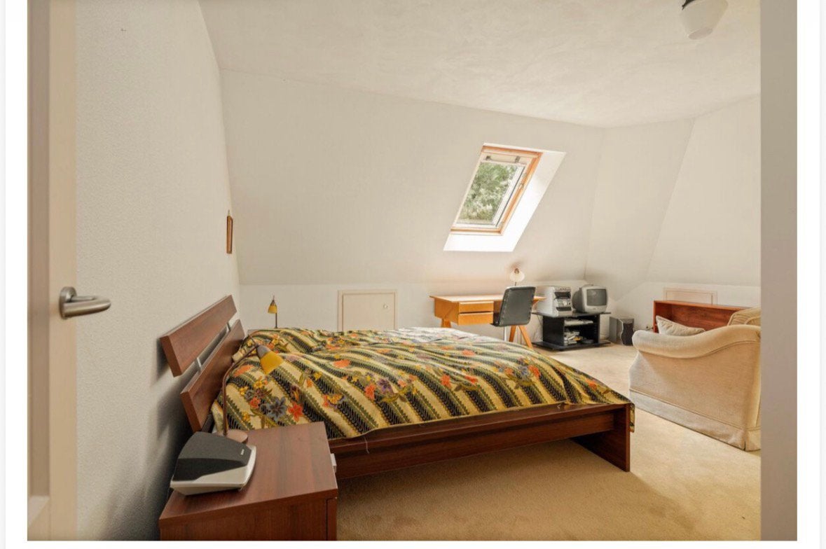 Tweepersoonsbed IKEA 160x200, Ophalen, Gebruikt, Bruin, Tweepersoons