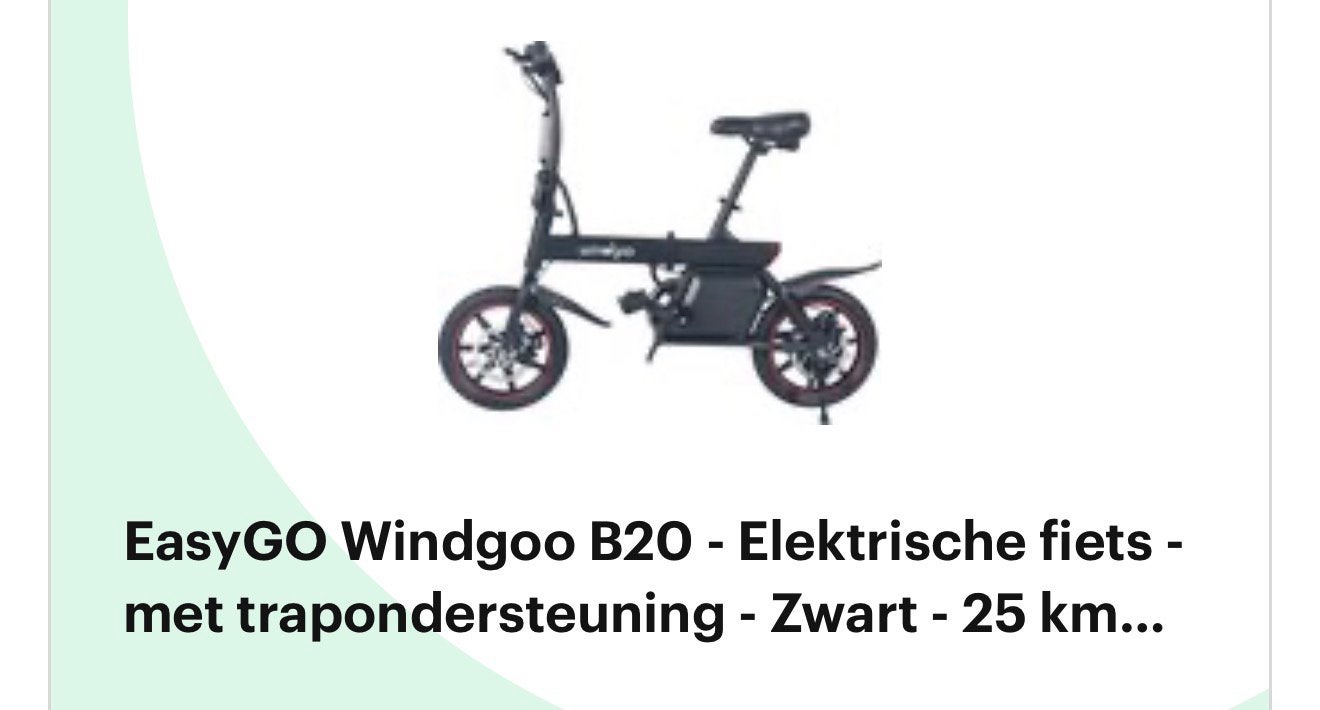 Windgoo B20, Ophalen of Verzenden, Gebruikt
