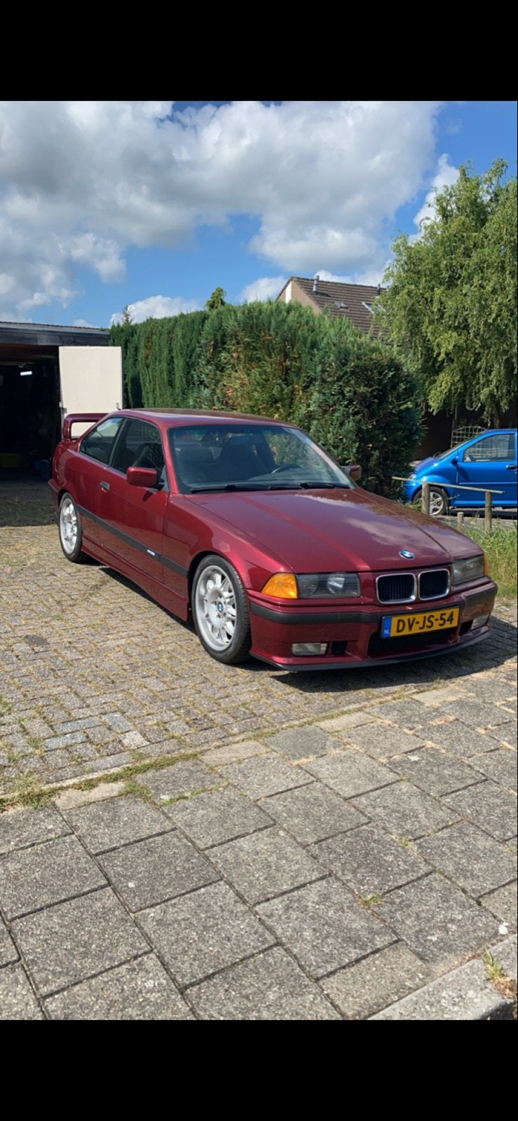 BMW 3-Serie 2.5 I 325 Coupe U9 1992 Rood, Achterwielaandrijving, 1280 kg, Zwart, 190 pk