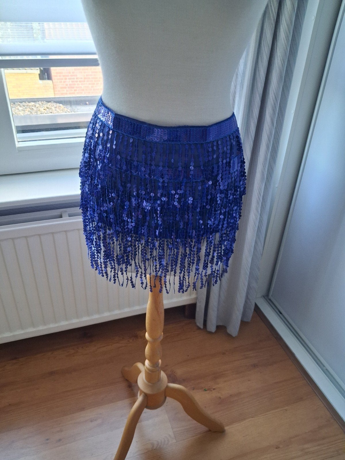 10 CARNAVALS GLITTER ROKJES, Carnaval, Maat 42/44 (L), Nieuw, Ophalen of Verzenden