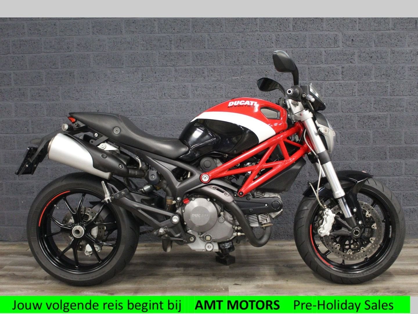 DUCATI 796 MONSTER (bj 2010) 37,584 km 35KW A2 mogelijk, DUCATI, 2 cilinders, Bedrijf, Onbekend