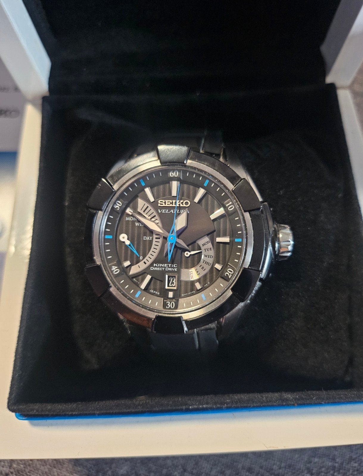 Seiko Velatura, Ophalen of Verzenden, Zo goed als nieuw, Seiko