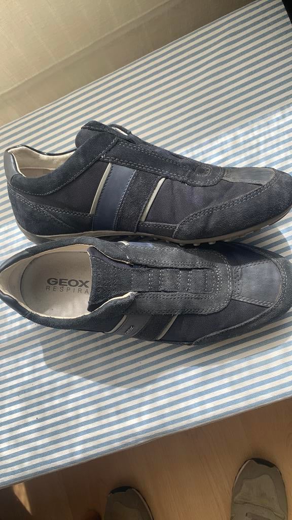 Geox respira blauw 39, Ophalen of Verzenden, Zo goed als nieuw, Blauw, Instappers