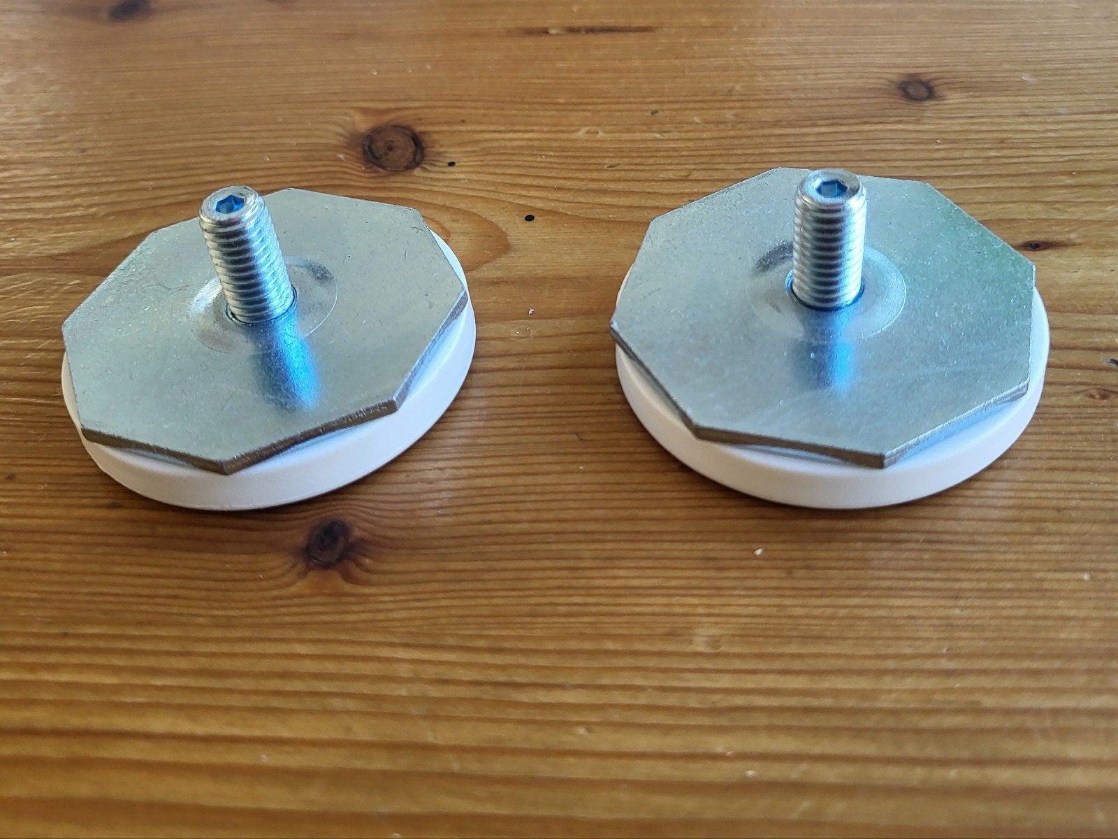 IKEA LÄTTHET verstelbare poten, wit (2 stuks), Ophalen of Verzenden