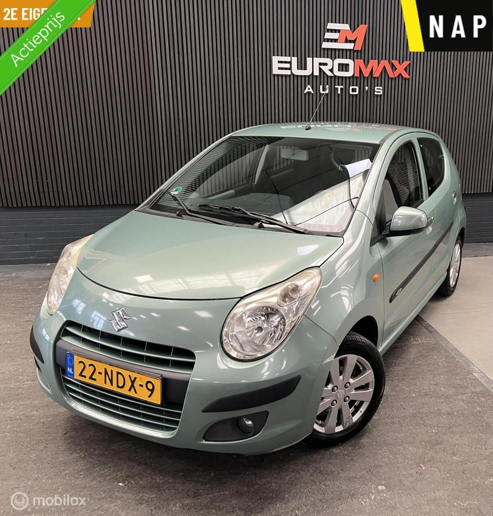 Suzuki Alto 1.0 Exclusive 2e Eigenaar - NAP -Trekhaak -Airco, Voorwielaandrijving, Euro 5, Stof, Gebruikt