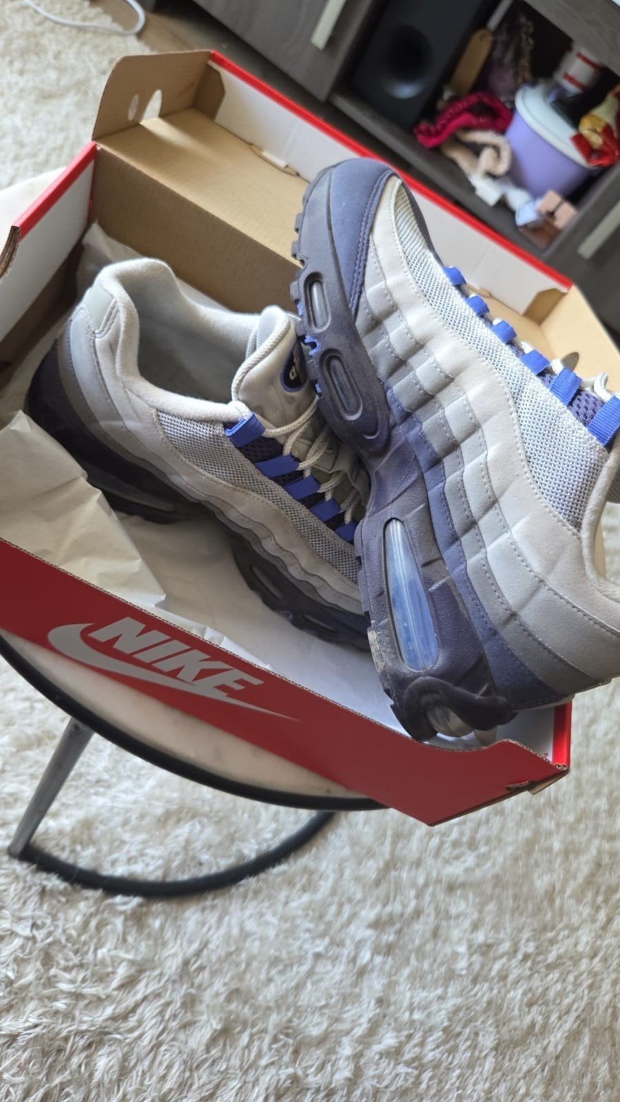 Nike Air Max 95 Big Bubble Sneakers - Maat 43, Ophalen, Gedragen