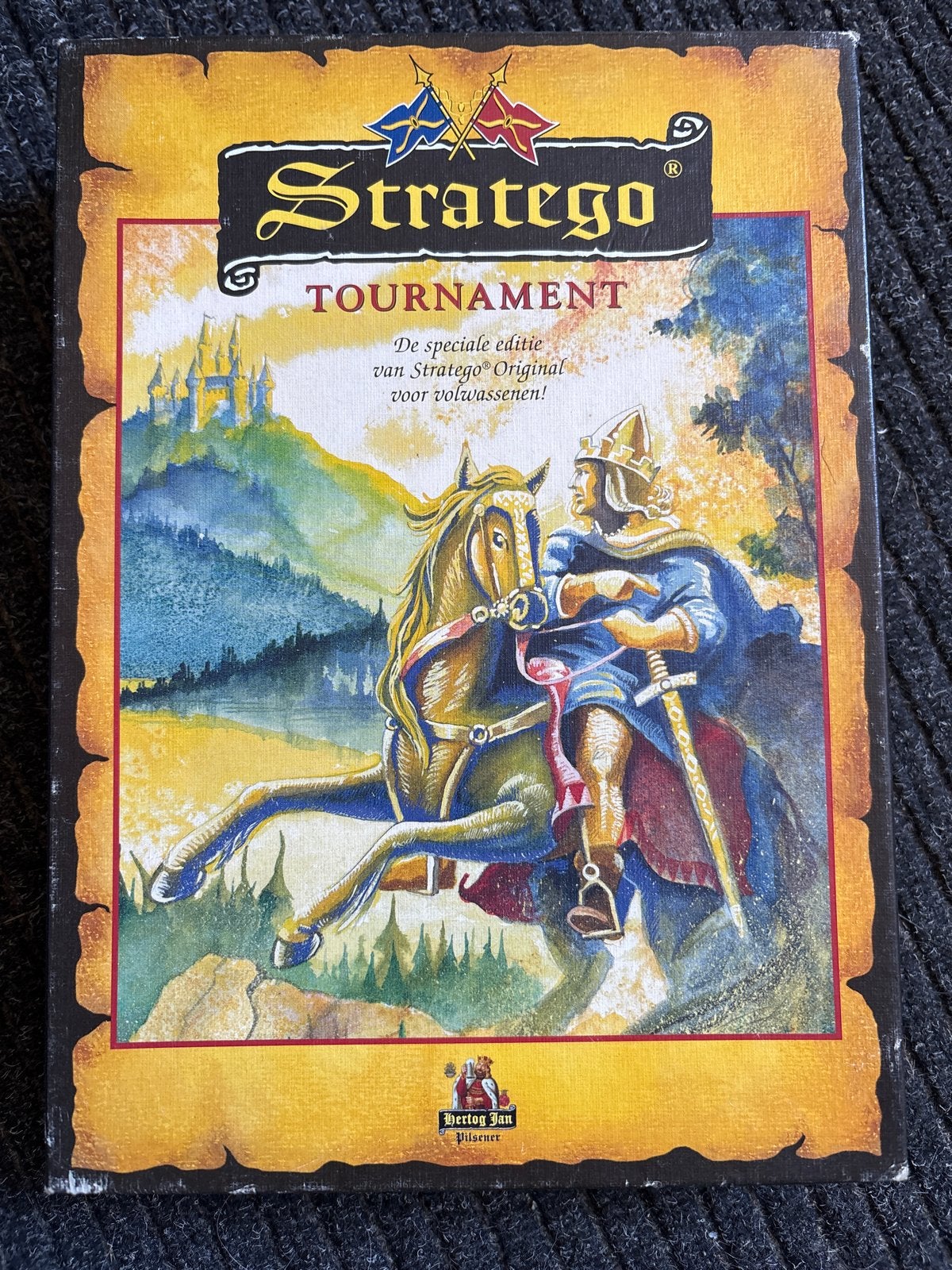 Stratego Tournament Hertog Jan - Speciale editie, Een of twee spelers, Verzenden, Zo goed als nieuw