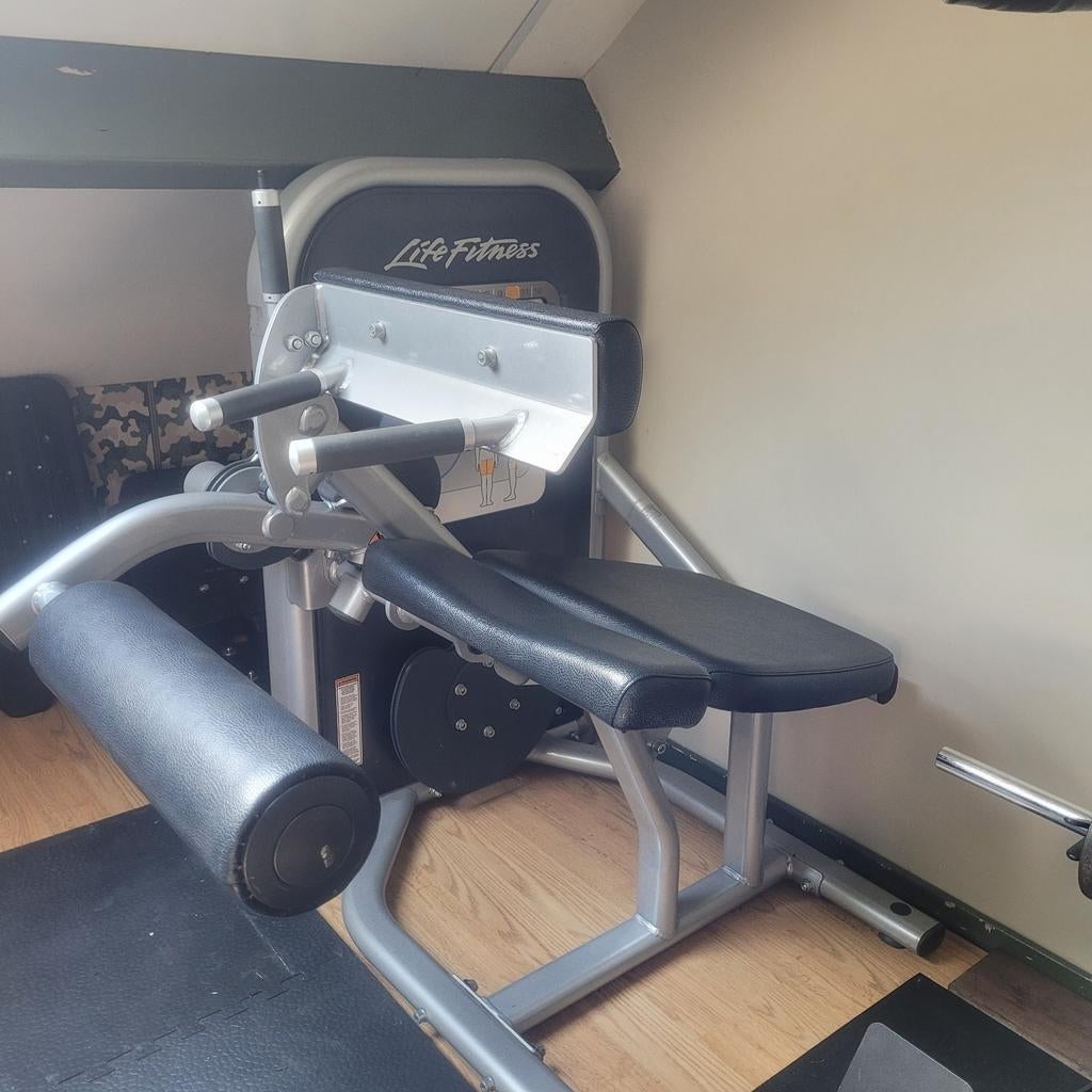 Circuit Series Seated Leg Curl | Life Fitness, Sport en Fitness, Gebruikt, Krachtstation, Ophalen of Verzenden, Metaal