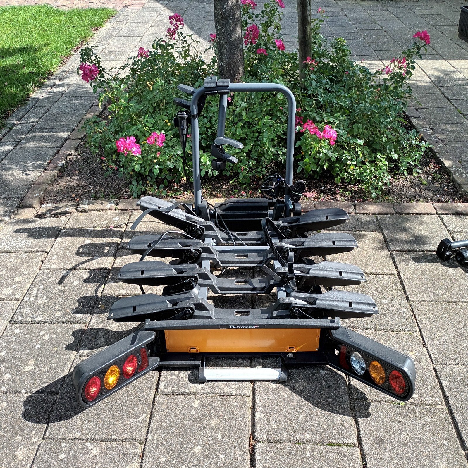 Fietsendrager zgan Peruzzo pure instinct 708/4, Ophalen of Verzenden, Zo goed als nieuw, Trekhaakdrager