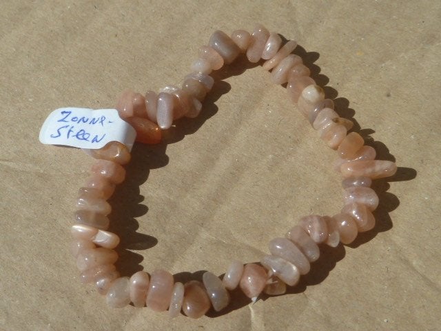 Armband van zonnesteen, Sieraden, Tassen en Uiterlijk, Edelstenen, Ophalen of Verzenden, Nieuw