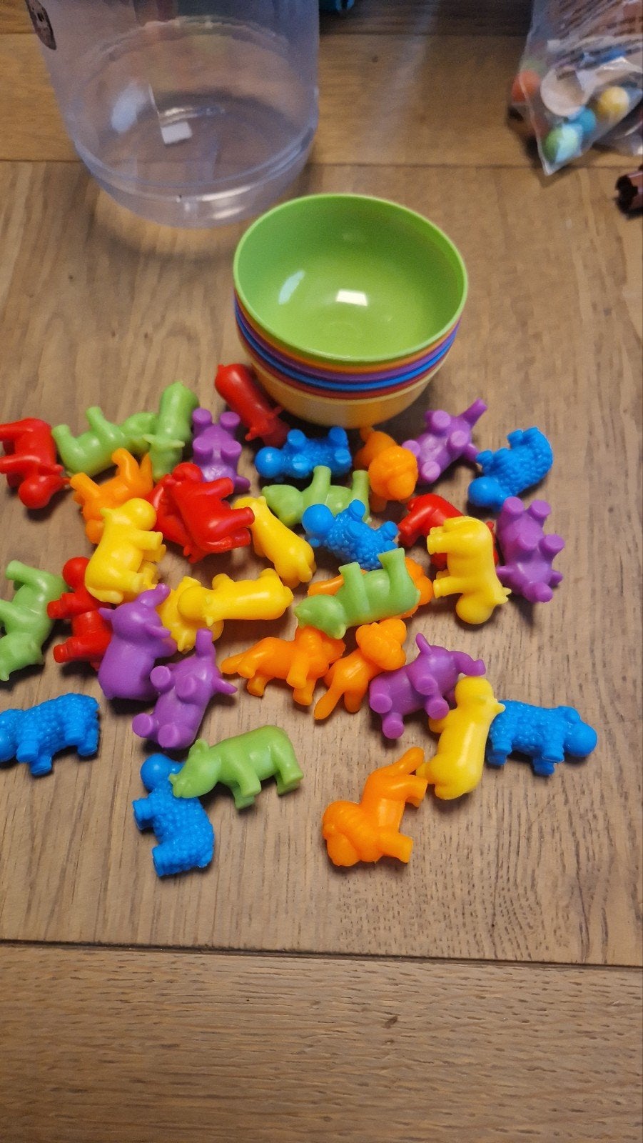 Dieren sorteerspel met bakjes - Educatief speelgoed, Kinderen en Baby's, Ophalen of Verzenden, Gebruikt, Jongen of Meisje