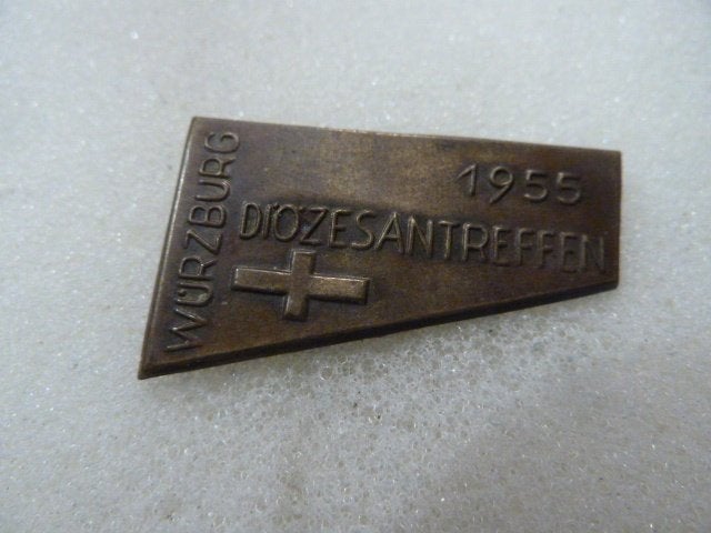Broche Wurzburg 1955, Ophalen of Verzenden, Zo goed als nieuw, Overige onderwerpen