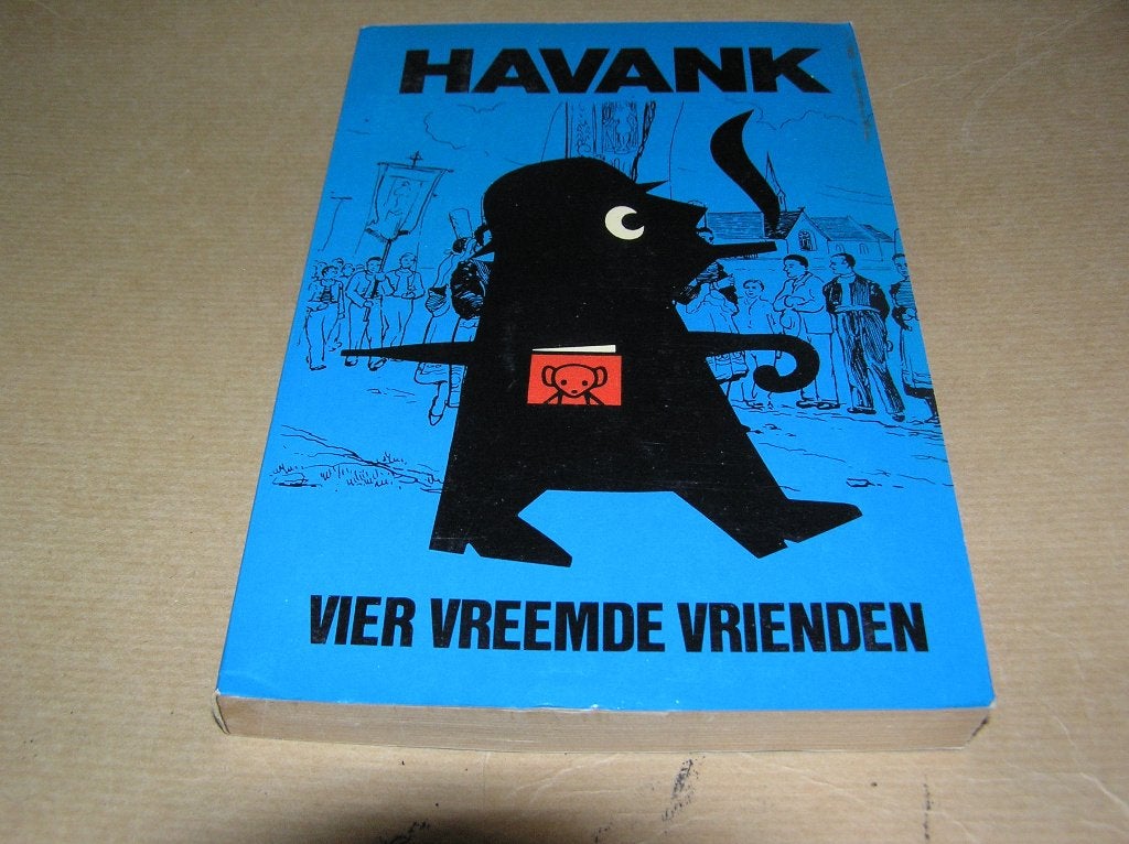 Vier Vreemde Vrienden - Havank, Ophalen of Verzenden, Zo goed als nieuw, Havank
