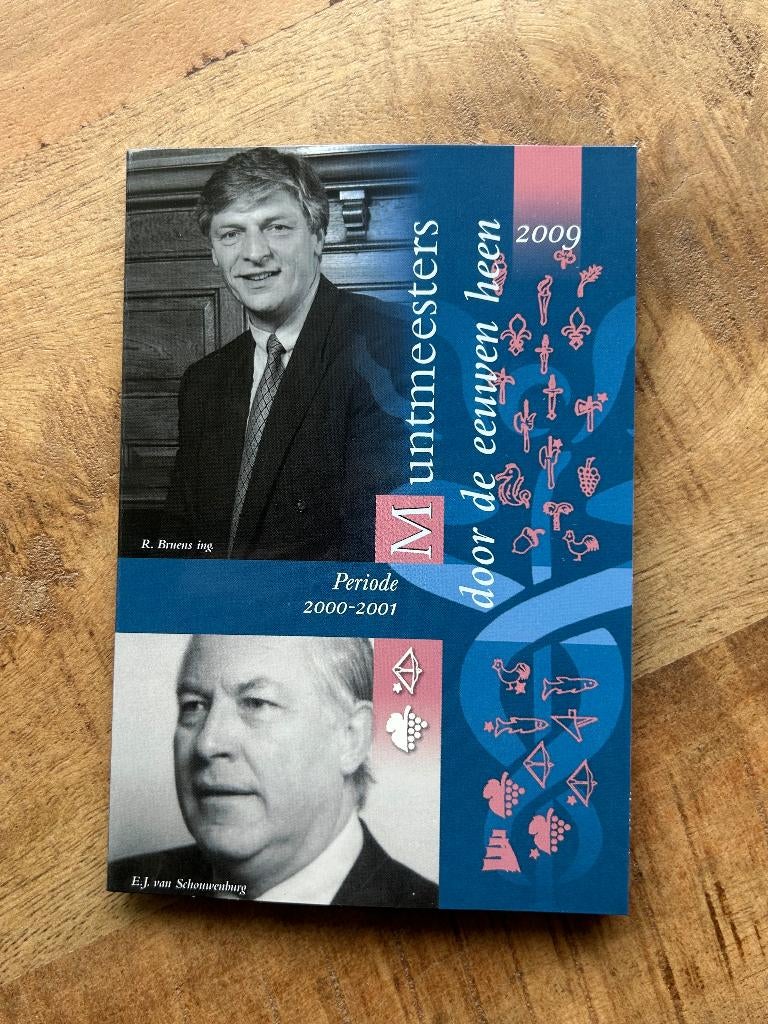 Muntmeesters door de eeuwen heen 2009, Postzegels en Munten, Munten | Nederland, Ophalen of Verzenden, Koningin Beatrix, Euro's