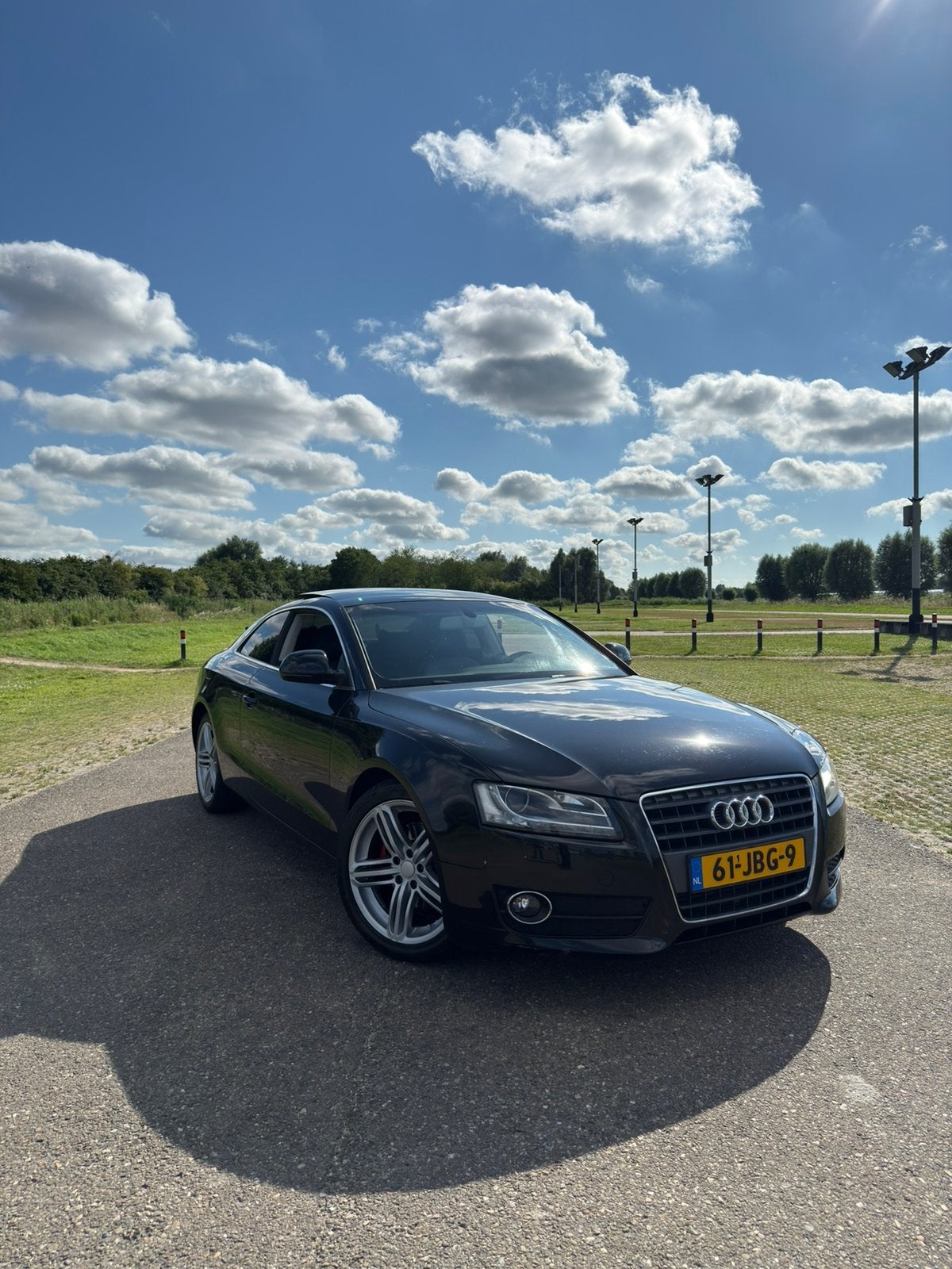 Audi A5 2.0 Tfsi Coupe Multitronic 2009 Zwart, 4 cilinders, 1984 cc, Zwart, Bedrijf