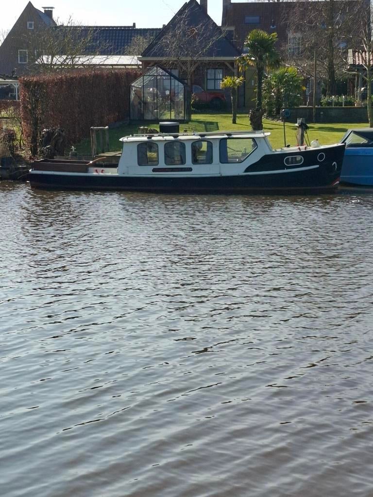 Bakdekker te koop. Notarisboot. Salonboot., Watersport en Boten, Ophalen of Verzenden, Staal, Diesel, 50 pk of meer