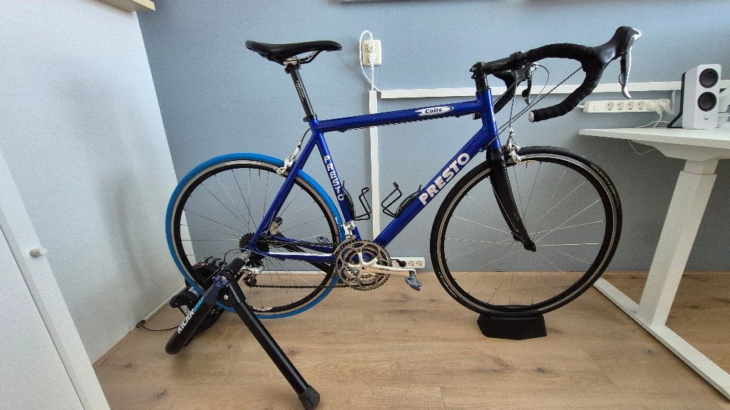 Racefiets + Indoortrainer Wahoo KICKR SNAP, Fietsen en Brommers, Fietsen | Racefietsen, 28 inch, Gebruikt, Aluminium, Meer dan 20 versnellingen