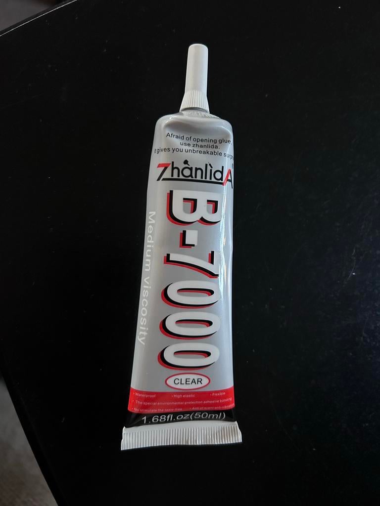 Zhanlida B-7000 lijm, 50ml nieuw, Nieuw, Ophalen of Verzenden, Overige materialen, Overige merken