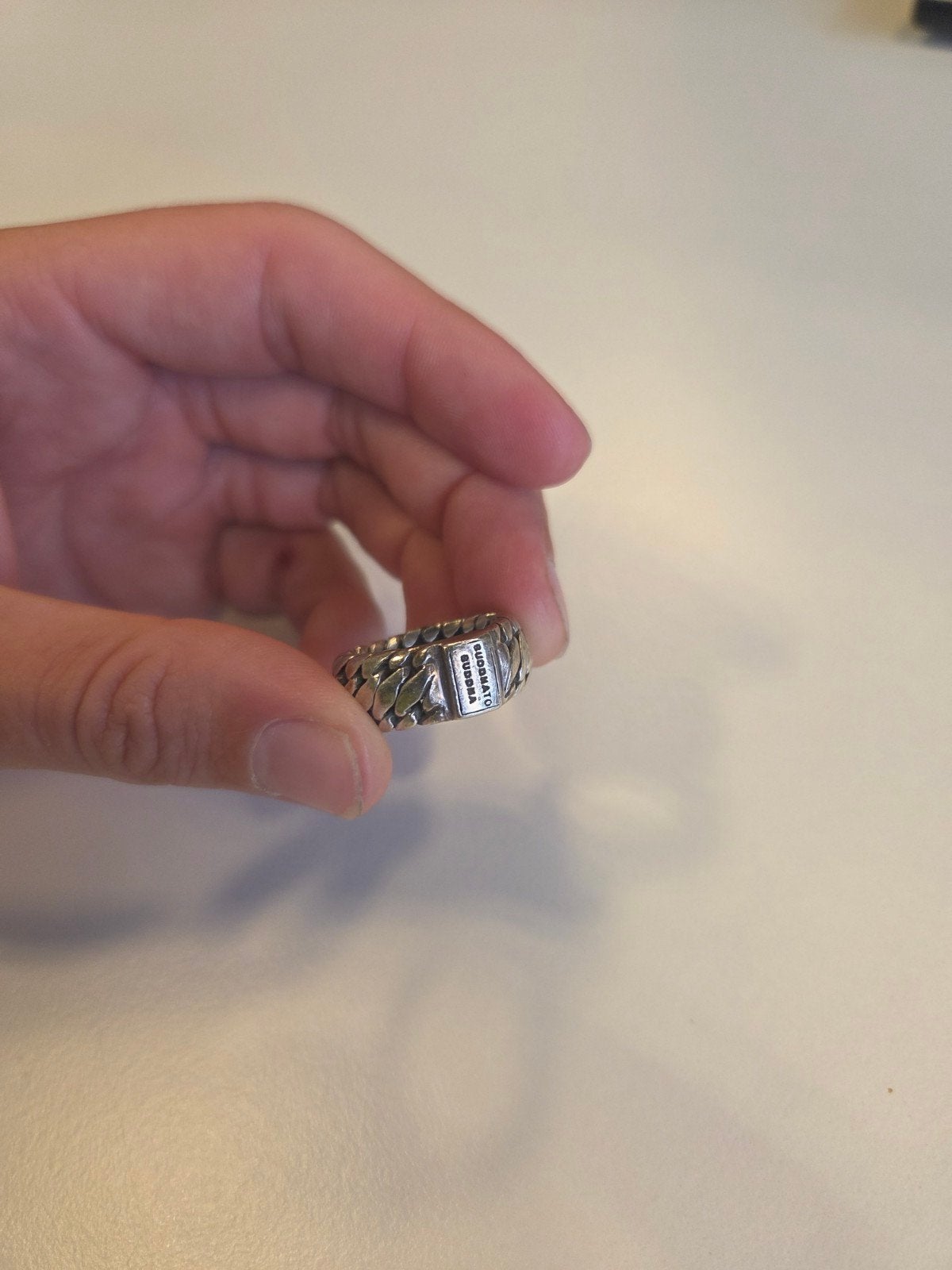 Buddha to Buddha ring maat 17, Gebruikt, Ophalen of Verzenden, 17 tot 18, Dame of Heer