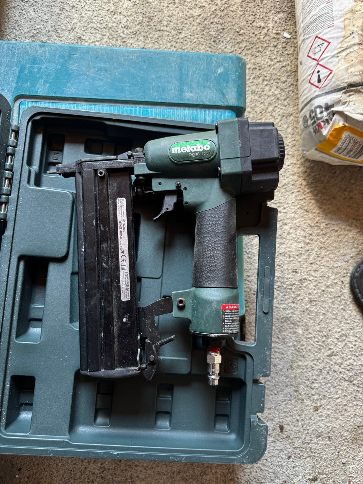 Metabo DKNG 40/50 Tacker/Nietmachine, Ophalen, Gebruikt, Tacker/nietmachine