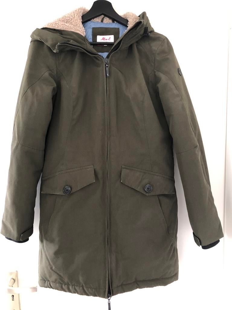 Winterjas Miss E Studio S, Ophalen of Verzenden, Zo goed als nieuw, Maat 36 (S), Groen