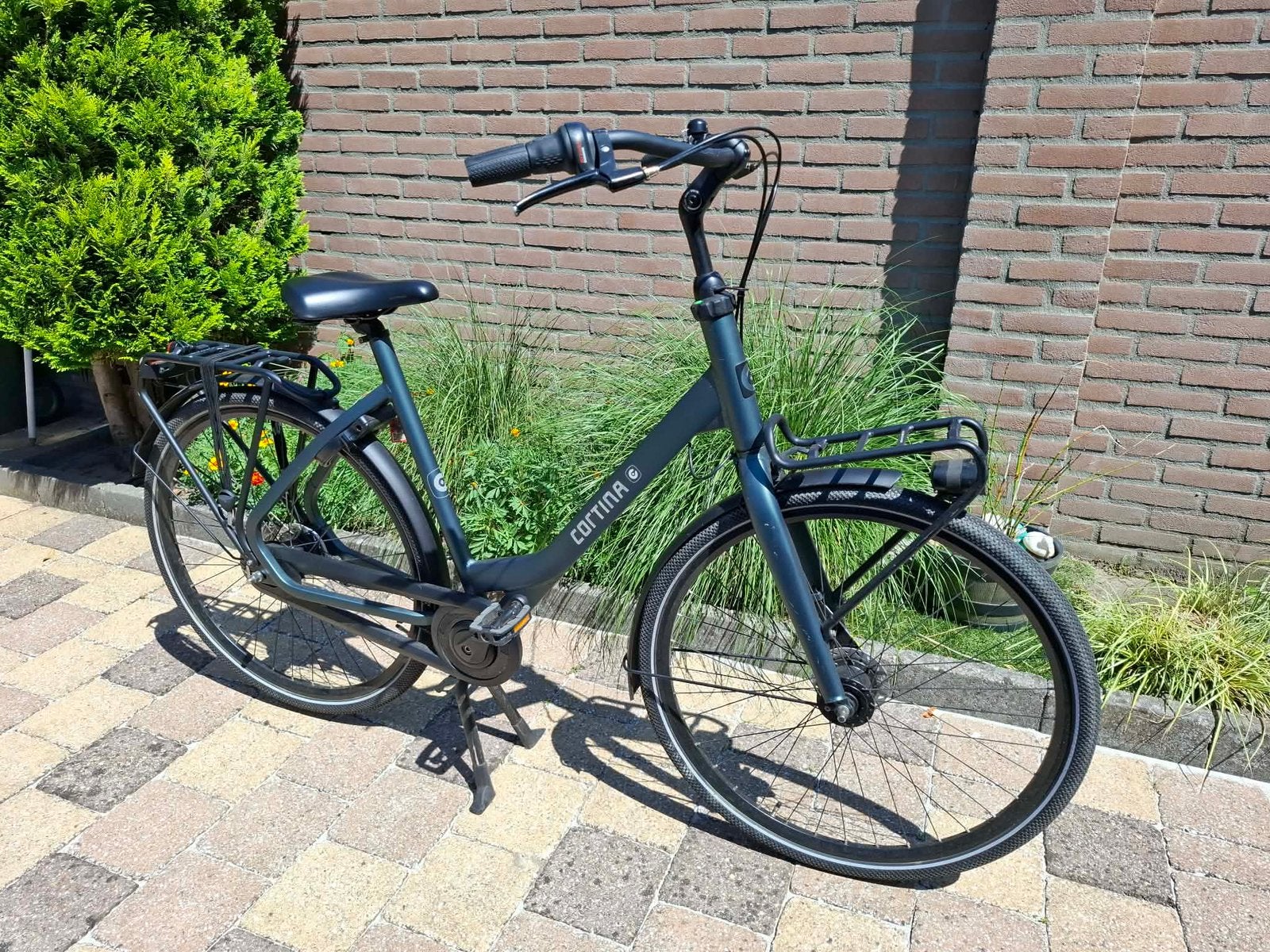 Cortina Common damesfiets 57, Fietsen en Brommers, Fietsen | Dames | Damesfietsen, Gebruikt, Versnellingen, 56 cm of meer, Schijfrem