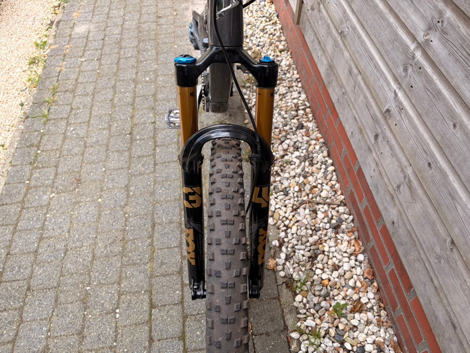 Fox 34 factory grip x 140mm 2025, Ophalen of Verzenden, Zo goed als nieuw, Voorvork, Aluminium