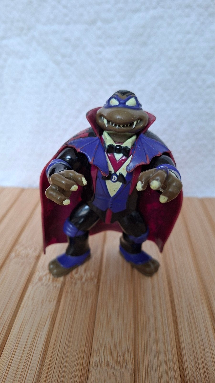 Vintage TMNT Dracula Donatello Actiefiguur, Ophalen of Verzenden, Gebruikt