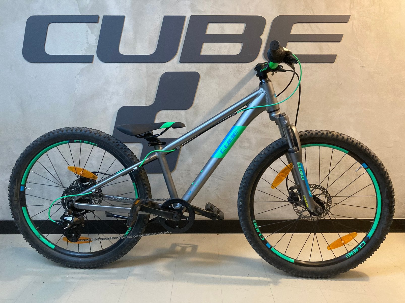 Cube 24” mtb disc schijfremme kinderfiets 24 inch fiets, Ophalen, Gebruikt