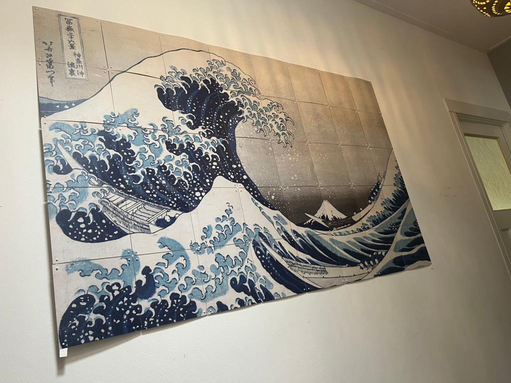 IXXI 100x160 “The Wave” van Henri Rivers, Ophalen of Verzenden, Zo goed als nieuw, 160 cm, 100 cm