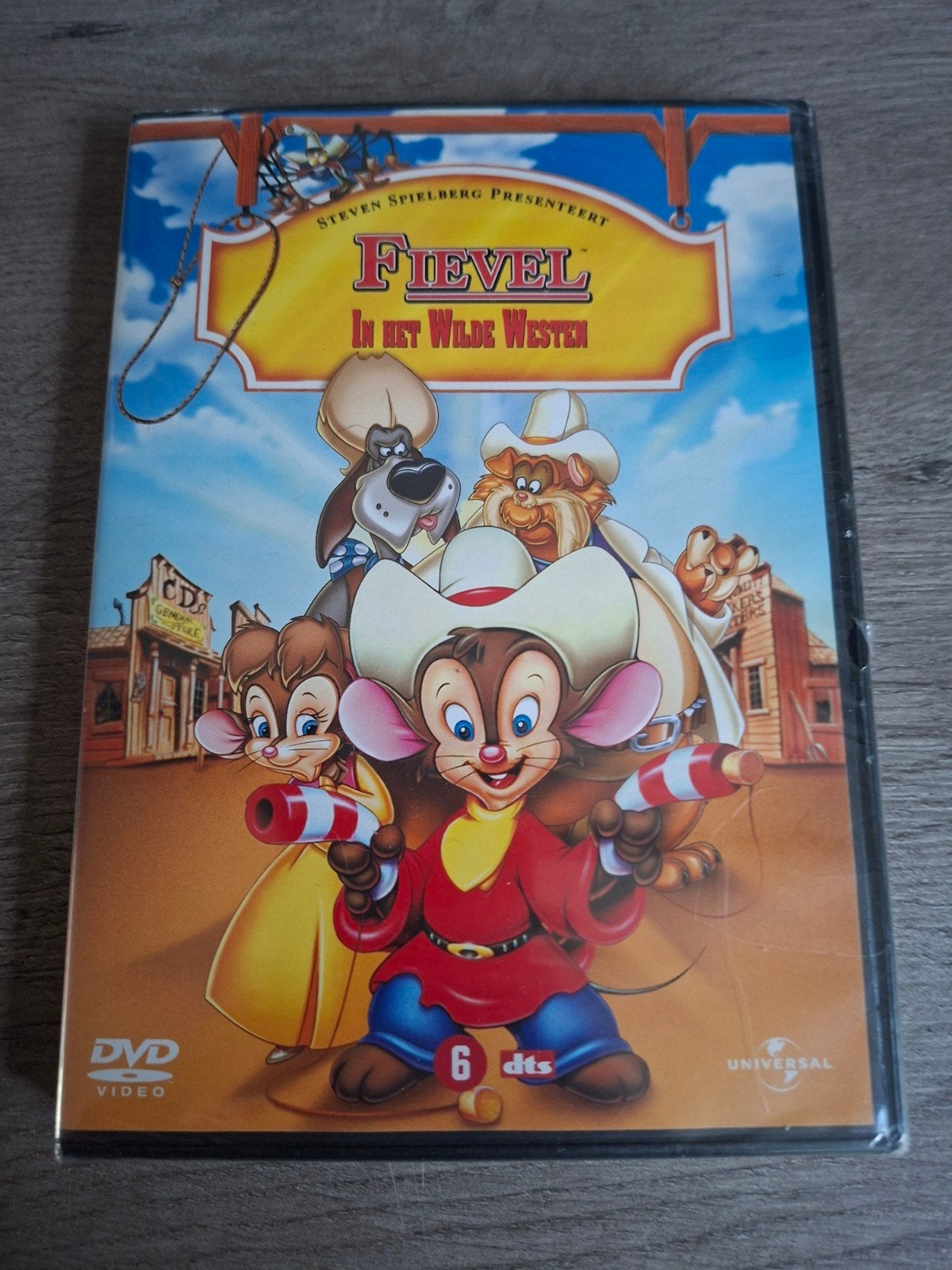 Fievel in het Wilde Westen DVD - Nieuw in verpakking, Ophalen, Animatie, Spaans, Vanaf 6 jaar