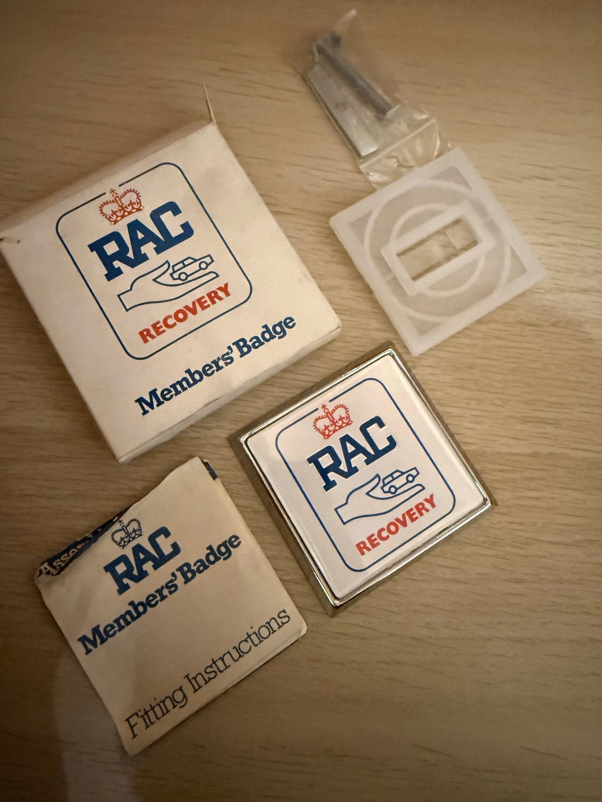 RAC Recovery Members' Badge, Ophalen of Verzenden, Zo goed als nieuw