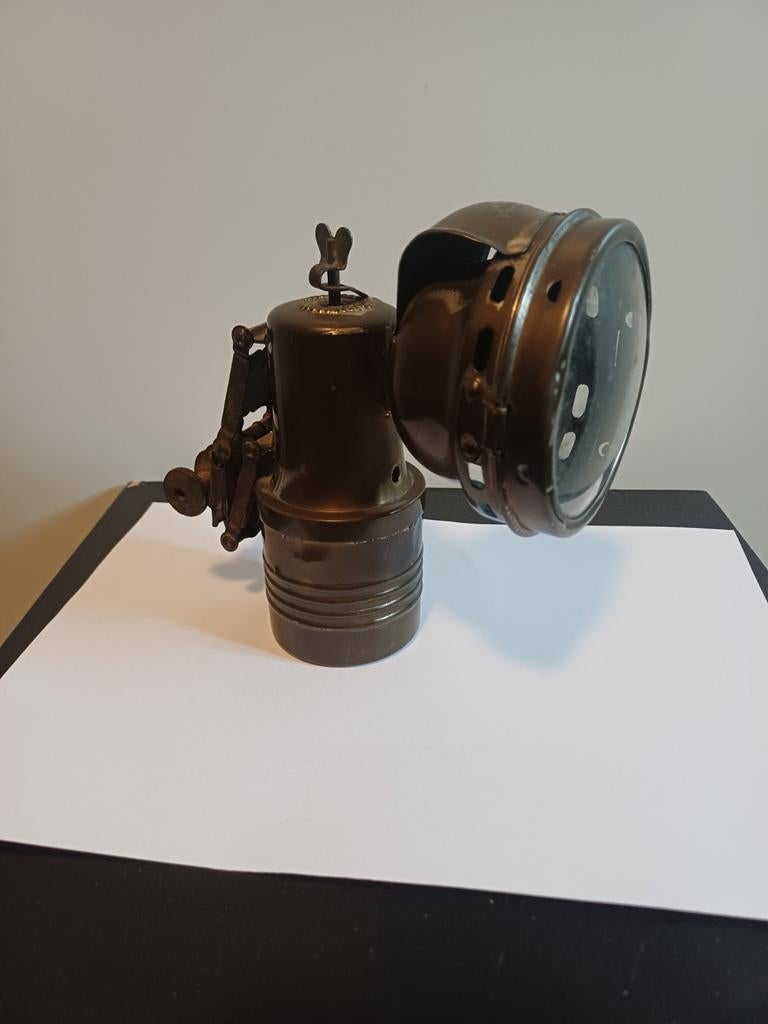 Vintage carbidlamp , lantaarn, Ophalen of Verzenden