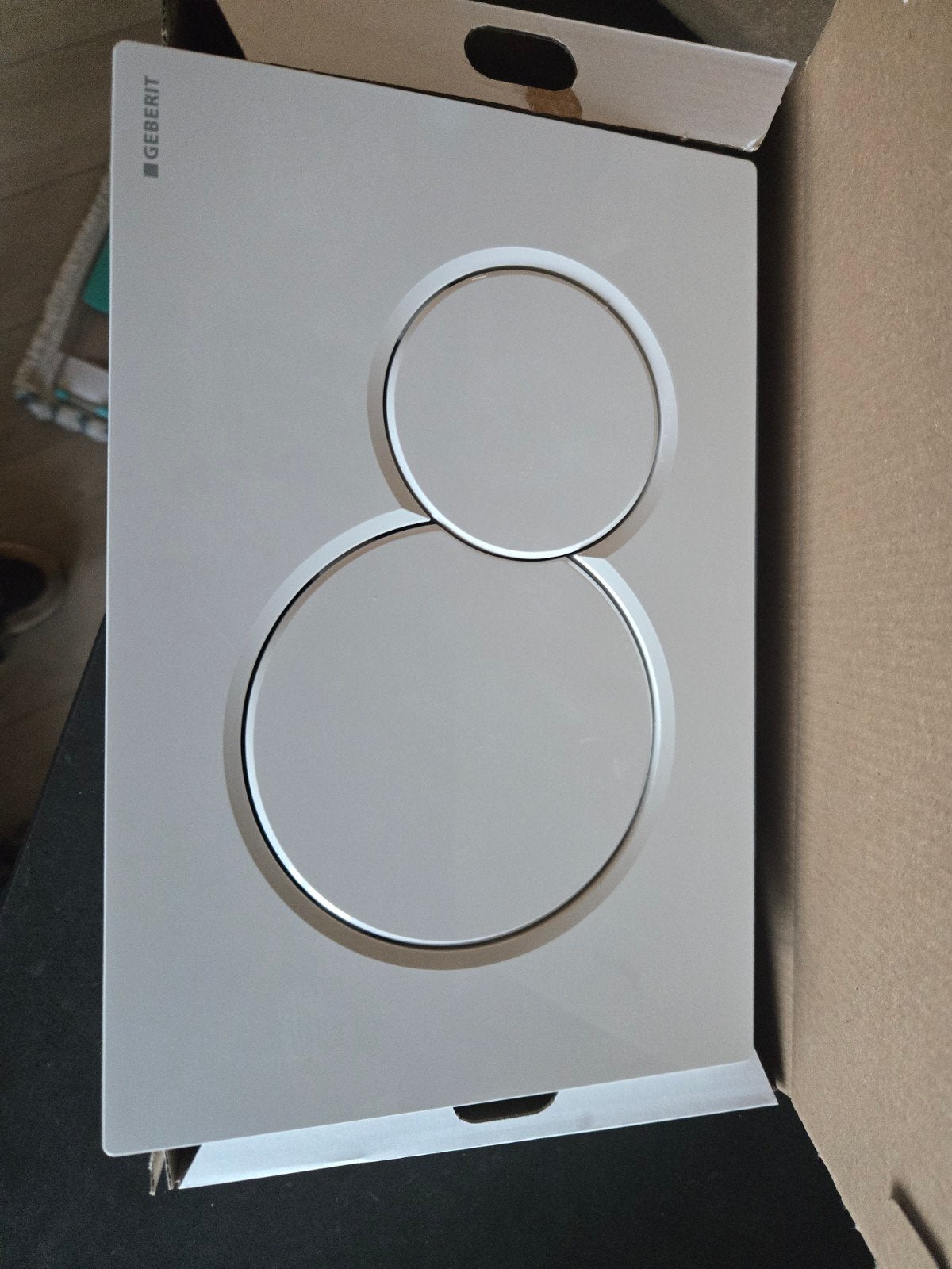 Geberit Sigma20 bedieningsplaat voor toilet, Verzenden, Nieuw, Chroom, Toilet