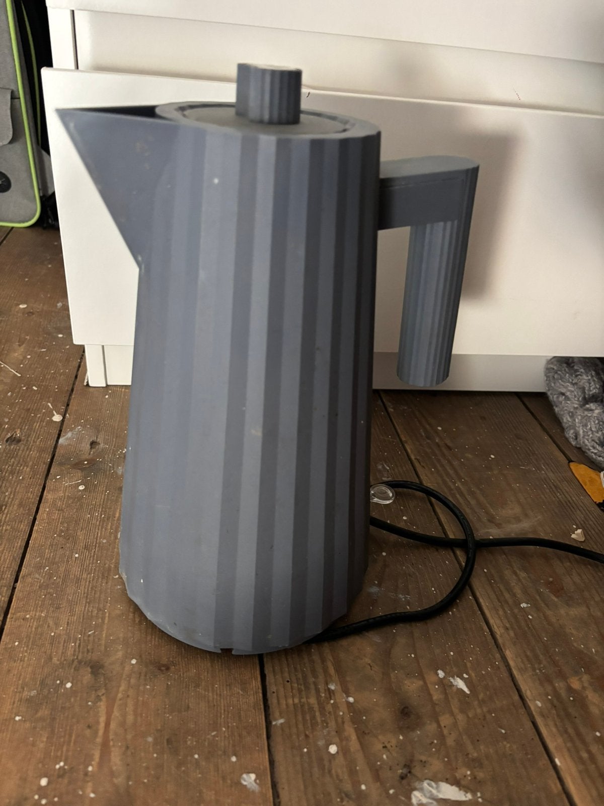 Alessi Plissé Waterkoker - 1,7L, 1 tot 2 liter, Ophalen of Verzenden, Zo goed als nieuw
