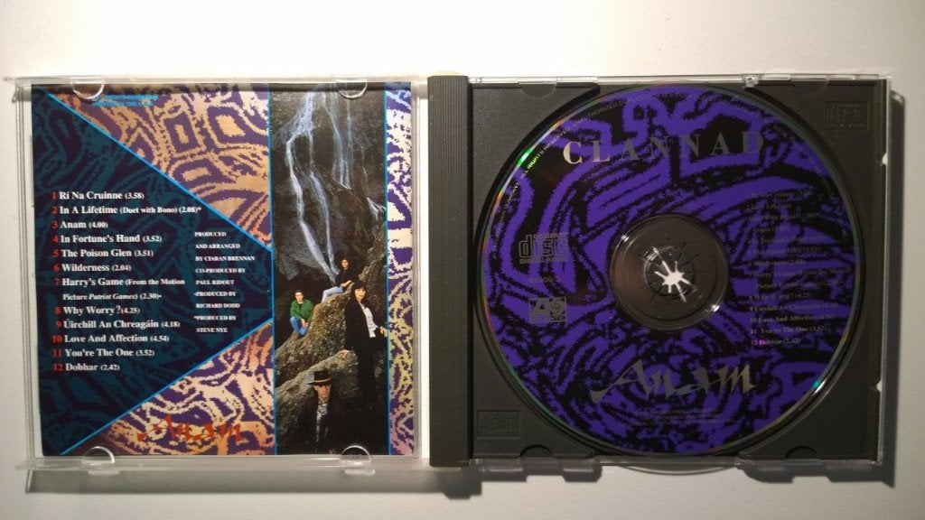 Clannad - Anam, Ophalen of Verzenden, Zo goed als nieuw, Pop, Album
