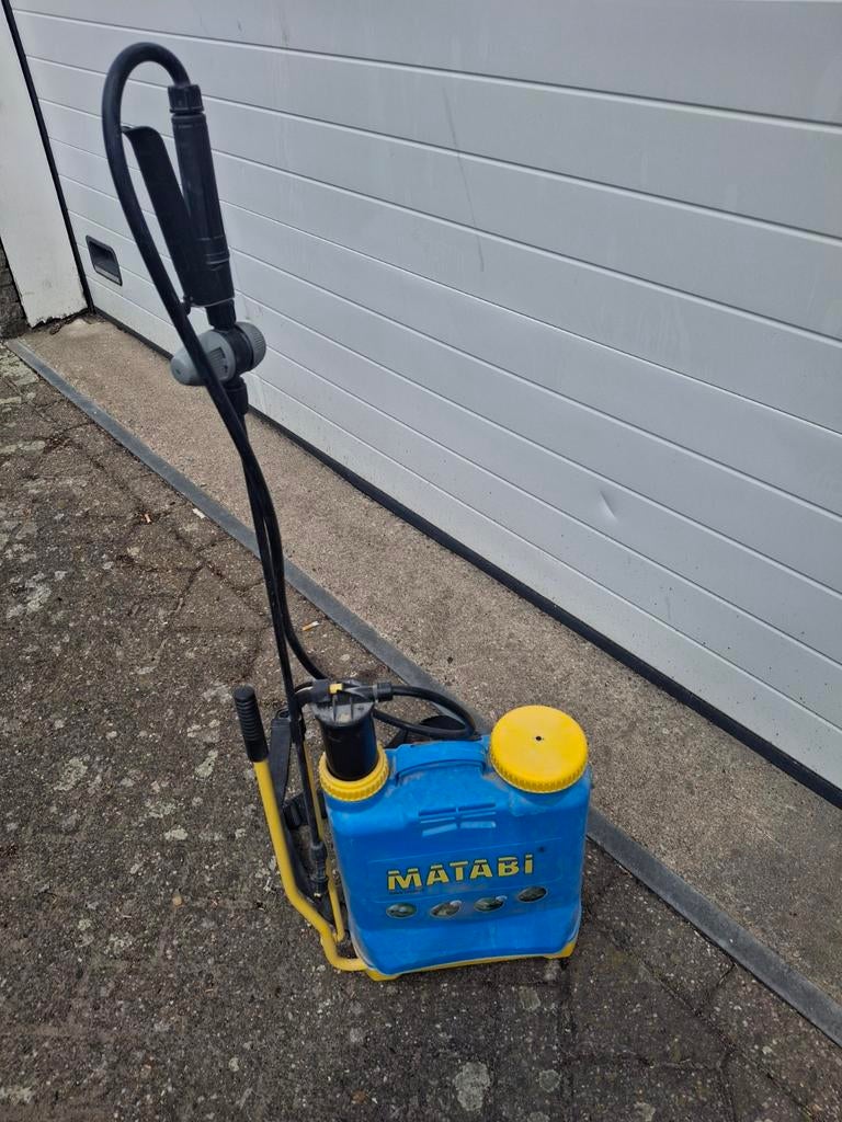 Matabi Super Green 12 rugsproeier - Gebruikt, Ophalen of Verzenden