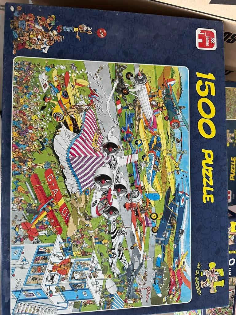 Jan van Haasteren puzzel, Ophalen, 500 t/m 1500 stukjes, Gebruikt, Legpuzzel
